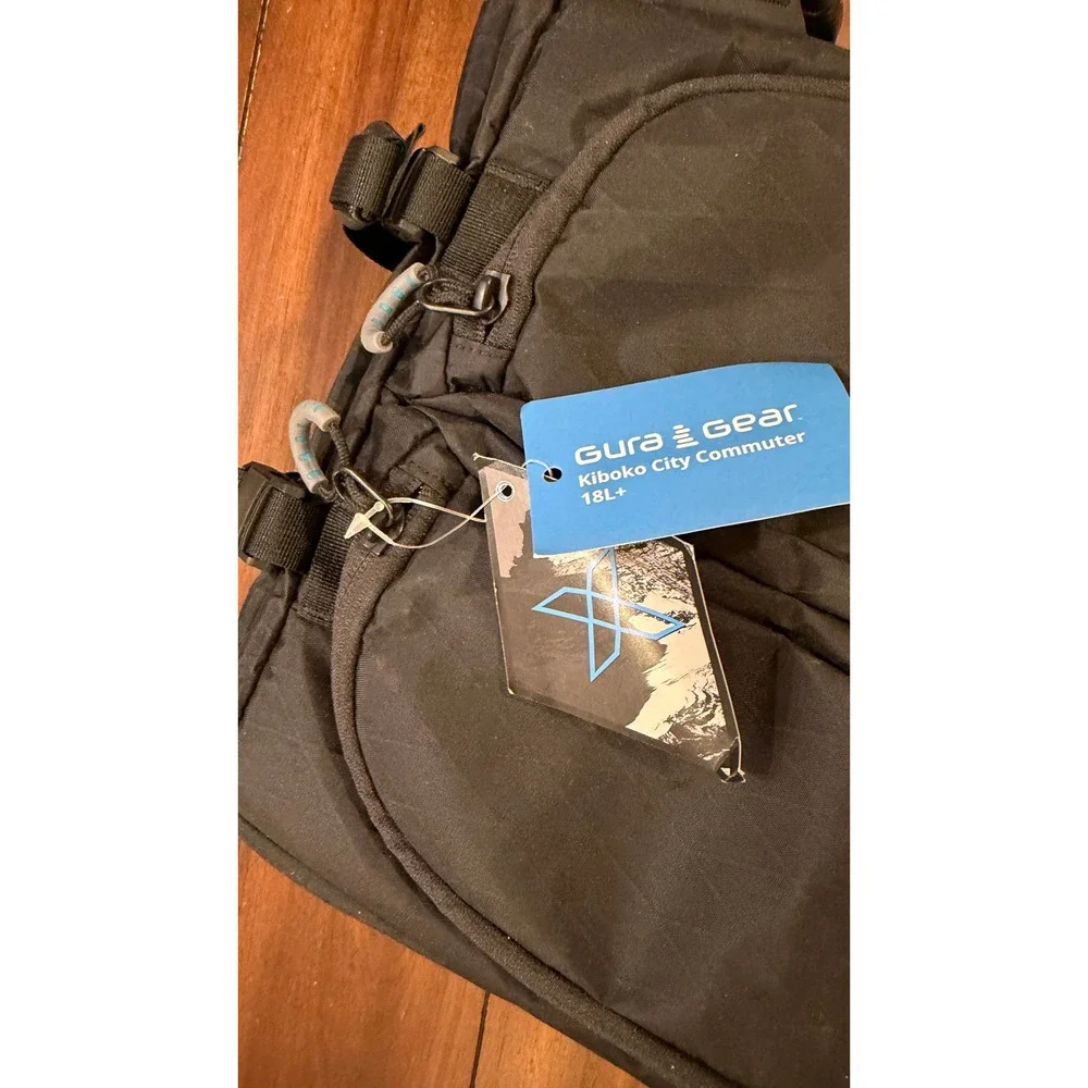Gura Gear Kiboko City Commuter 18L+ Camera Backpack Black X-Pac Bag